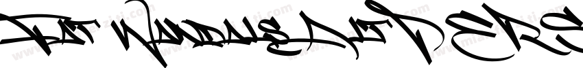 Fat Wandals Alt PERS字体转换